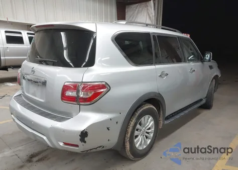 2018 Nissan Armada Sv z USA, uszkodzony, nr VIN JN8AY2NCXJ9553025